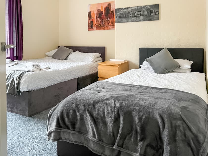 Twin bedroom | Heart of the Valleys, Ebbw Vale,