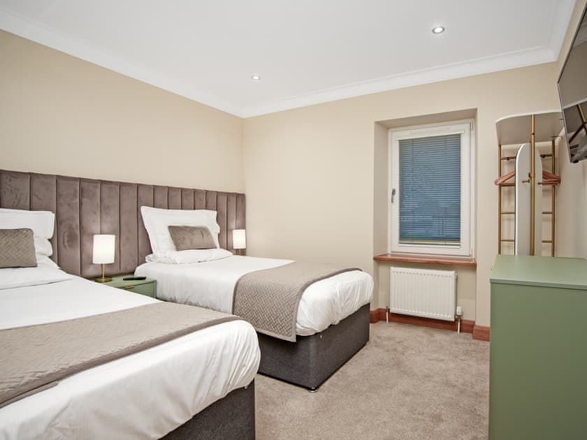 Twin bedroom | Lochside House, Castle Douglas