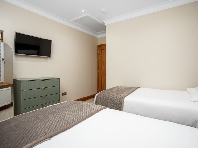 Twin bedroom | Lochside House, Castle Douglas