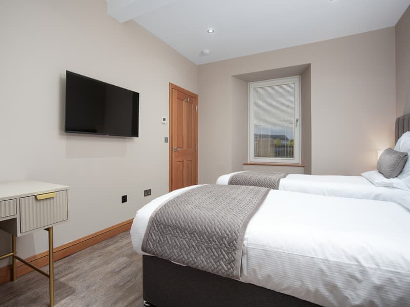 Twin bedroom | Lochside House, Castle Douglas