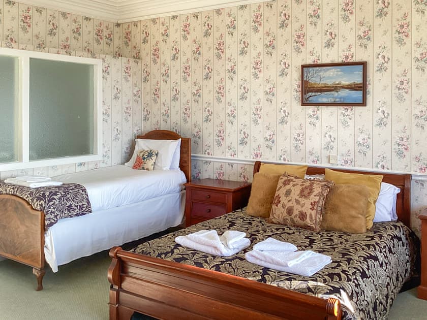 Double bedroom | The Carnegie Rooms at Aultnagar Lodge - Country House Holidays, Lairg