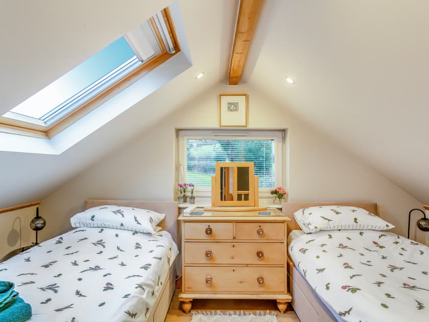 Twin bedroom | The Boiler House, Osmotherley