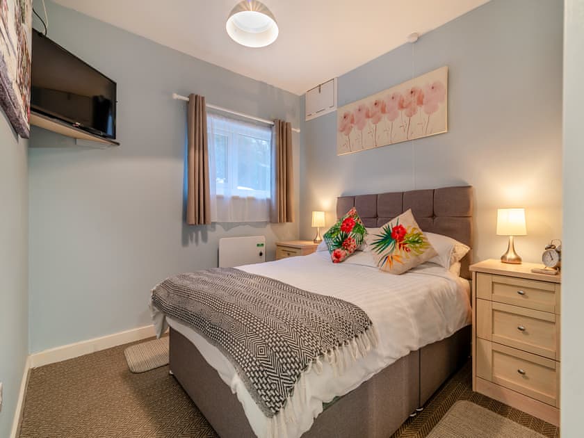 Double bedroom | The Lodge, Brand Green, near Redmarley