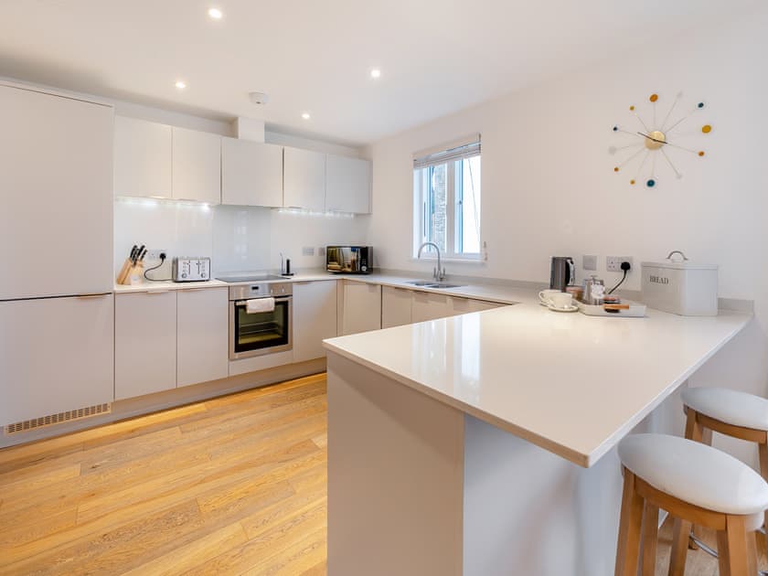 Kitchen/diner | Lodge 74 Una - St Ives Resort, Carbis Bay, near St Ives