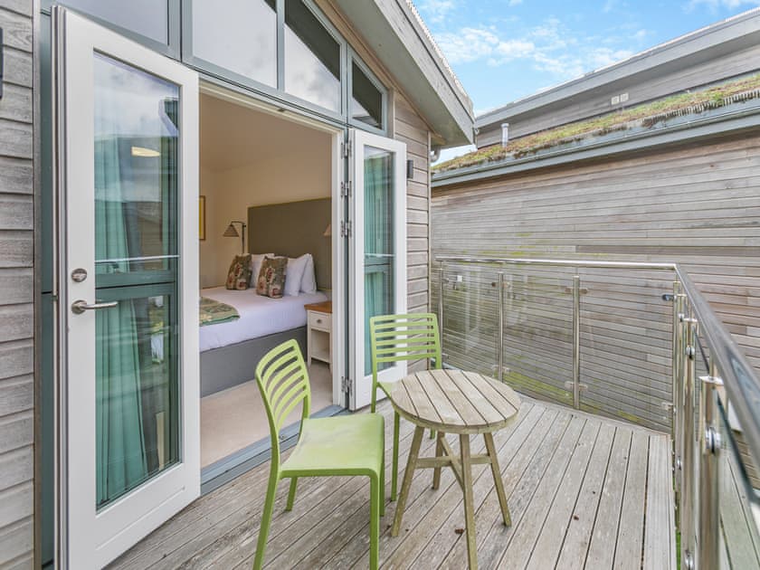 Balcony | Lodge 74 Una - St Ives Resort, Carbis Bay, near St Ives