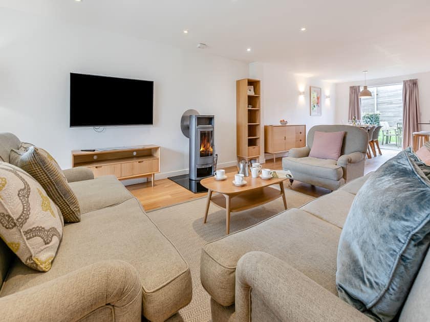 Living area | Lodge 66 Una - St Ives Resort, Carbis Bay, near St Ives