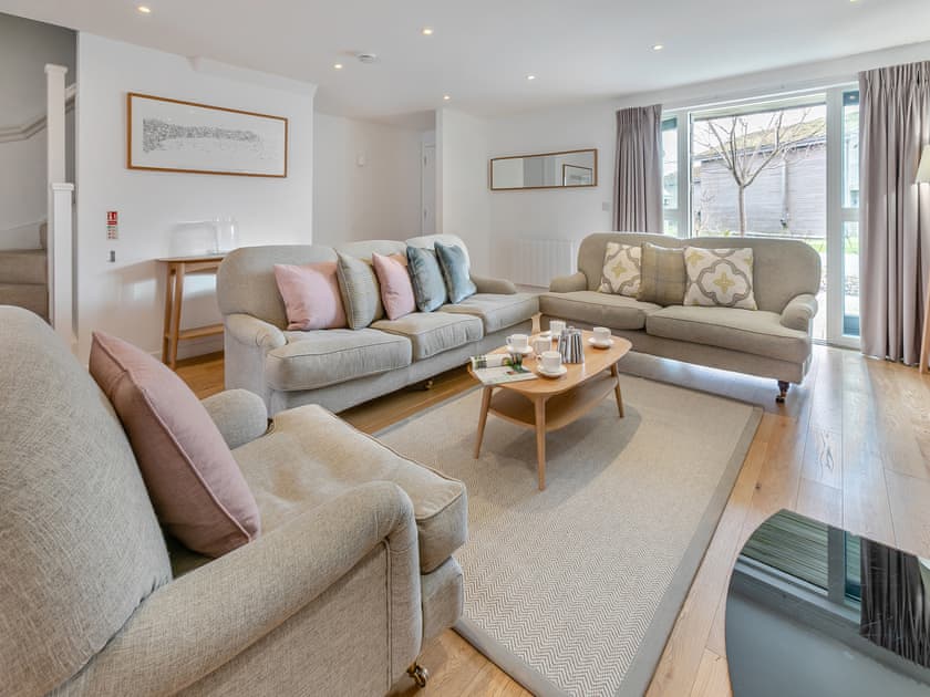 Living area | Lodge 66 Una - St Ives Resort, Carbis Bay, near St Ives