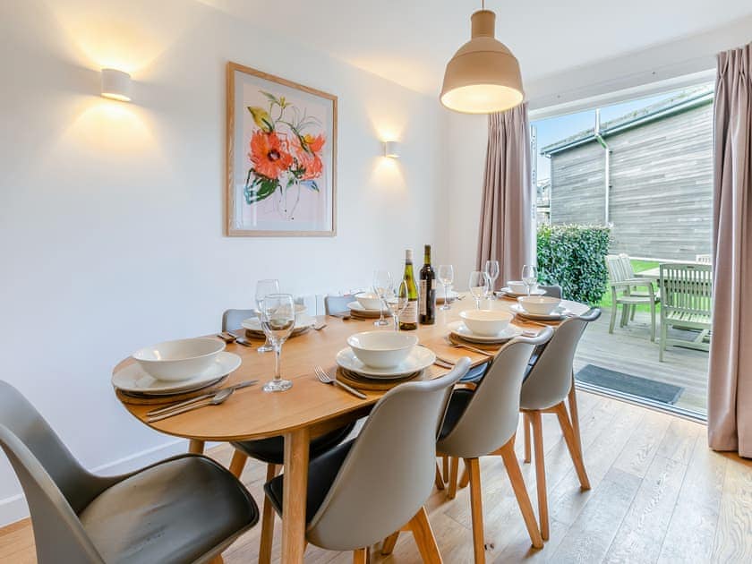 Kitchen/diner | Lodge 66 Una - St Ives Resort, Carbis Bay, near St Ives