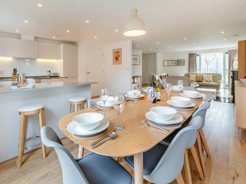 Kitchen/diner | Lodge 66 Una - St Ives Resort, Carbis Bay, near St Ives