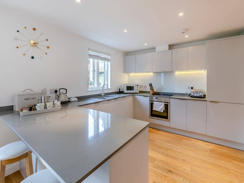 Kitchen/diner | Lodge 66 Una - St Ives Resort, Carbis Bay, near St Ives