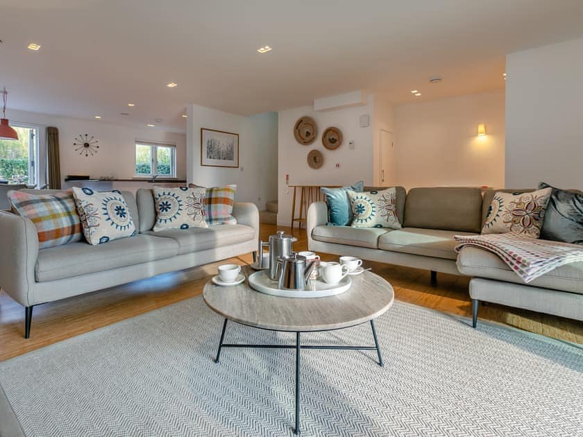 Living area | Lodge 53 Una - St Ives Resort, Carbis Bay, near St Ives