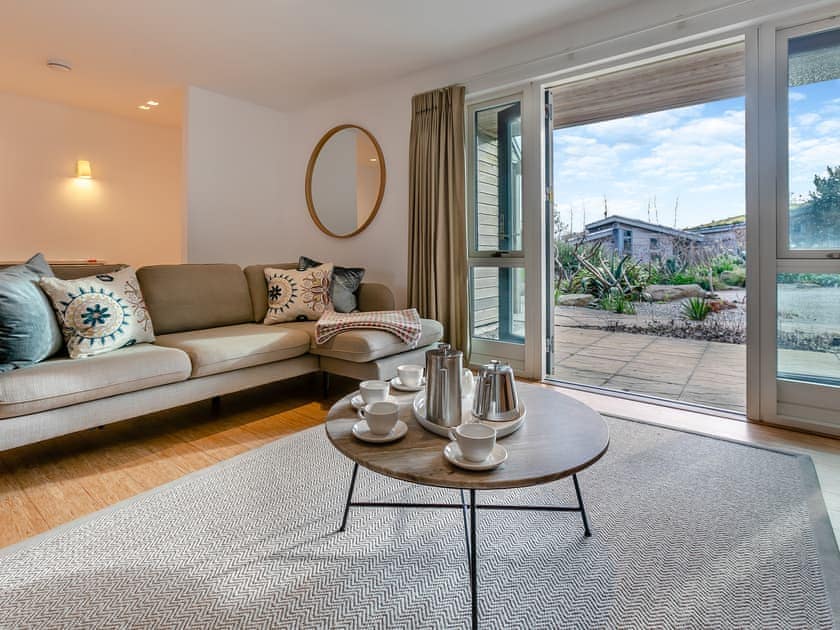 Living area | Lodge 53 Una - St Ives Resort, Carbis Bay, near St Ives