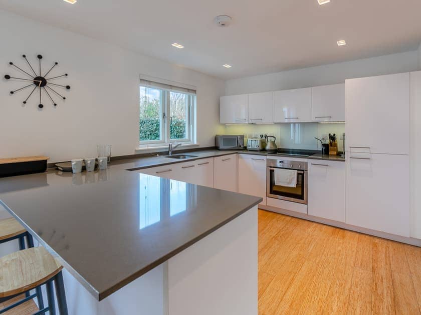 Kitchen/diner | Lodge 53 Una - St Ives Resort, Carbis Bay, near St Ives