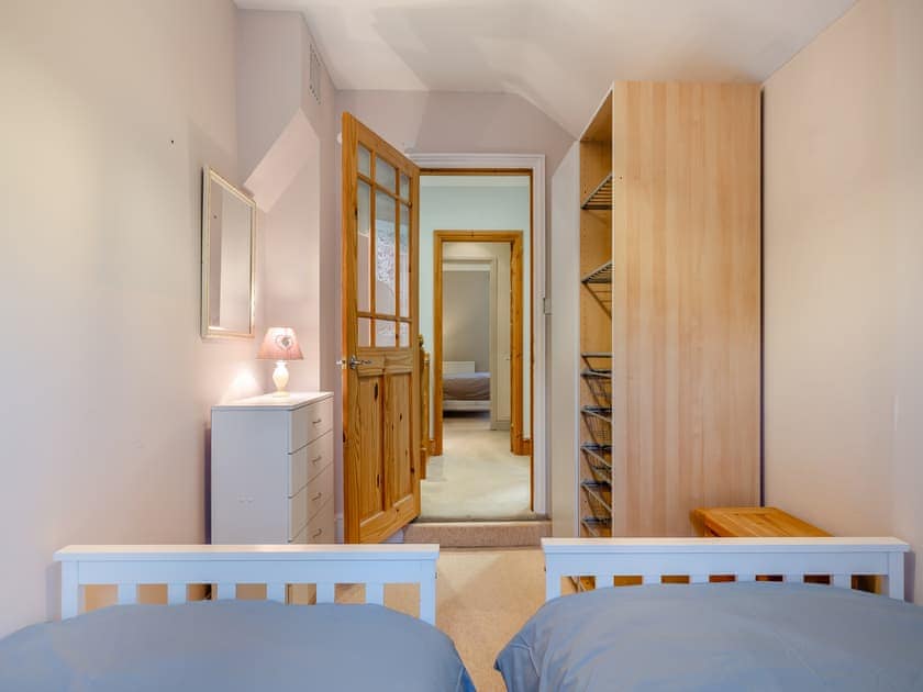 Twin bedroom | Pebble Cottage, Weymouth