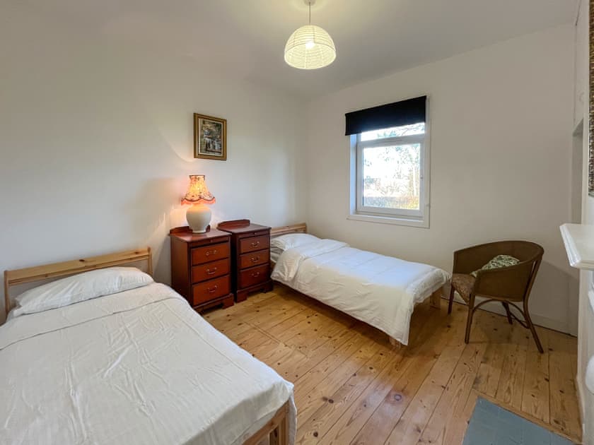 Twin bedroom | Holly Croft, Drem, North Berwick