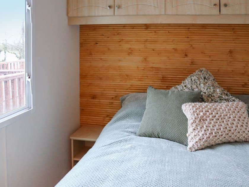 Double bedroom | The Lodge - Island Hut Retreats, Rhosmeirch, near Benllech