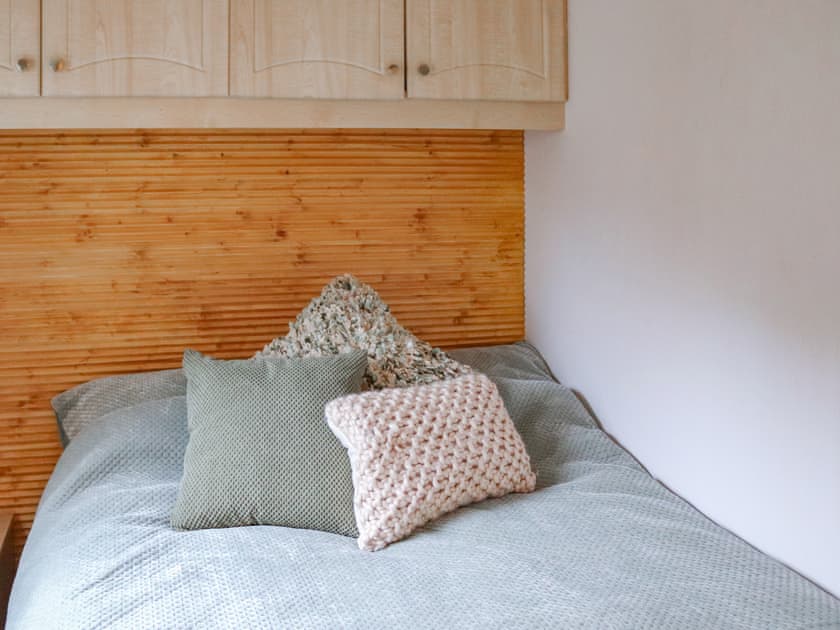 Double bedroom | The Lodge - Island Hut Retreats, Rhosmeirch, near Benllech