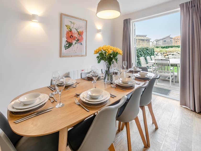 Open plan living space | Lodge 52 Una - St Ives Resort, Carbis Bay, near St Ives