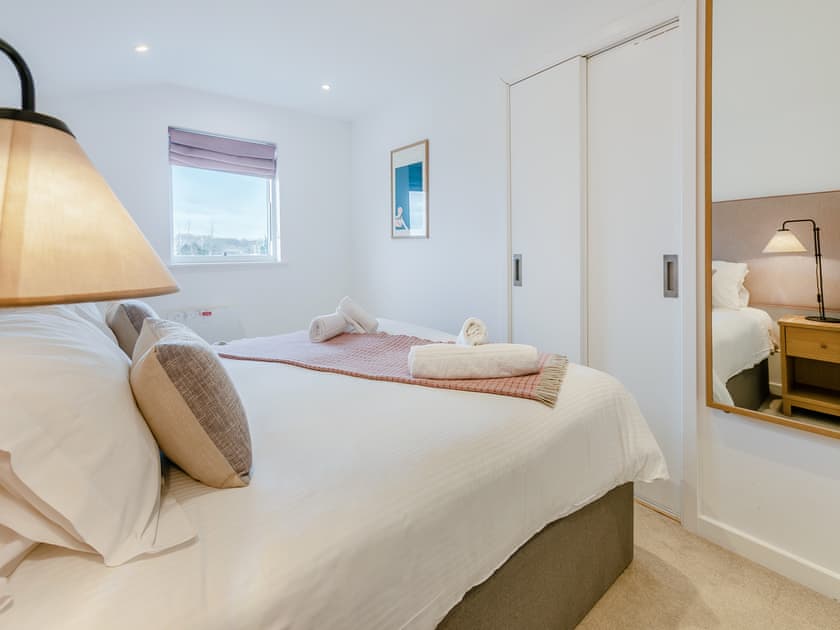 Double bedroom | Lodge 52 Una - St Ives Resort, Carbis Bay, near St Ives