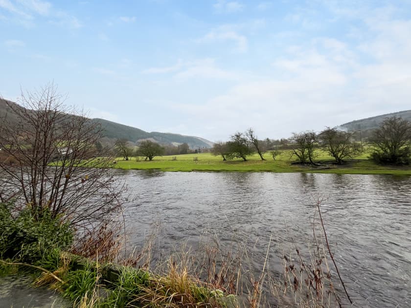 View | Swan Cottage, Corwen and the Berwyn Mountains