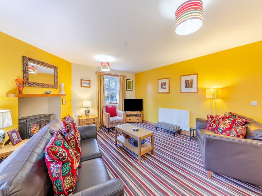 Spacious and well-presented living room | Nelly’s Cottage - Low Cornriggs Farm, Cowshill, near Alston
