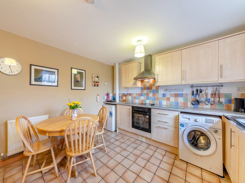 Large, well-equipped kitchen and dining area | Nelly’s Cottage - Low Cornriggs Farm, Cowshill, near Alston