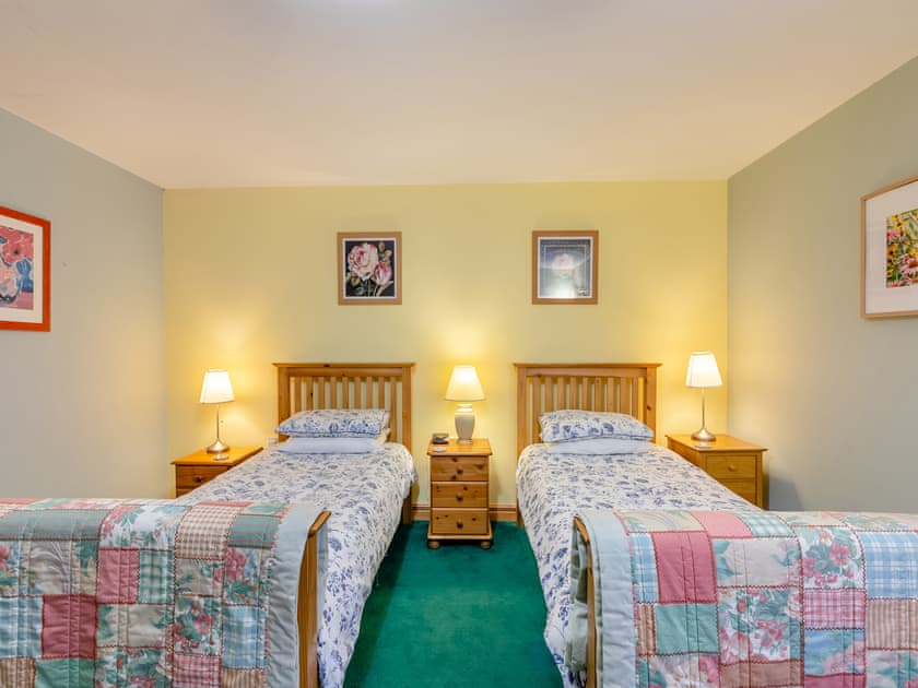 Twin bedroom | Nelly’s Cottage - Low Cornriggs Farm, Cowshill, near Alston