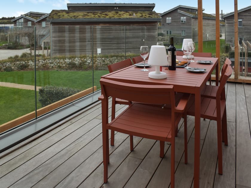 Outdoor eating area | Villa 79 - St Ives Resort, Carbis Bay