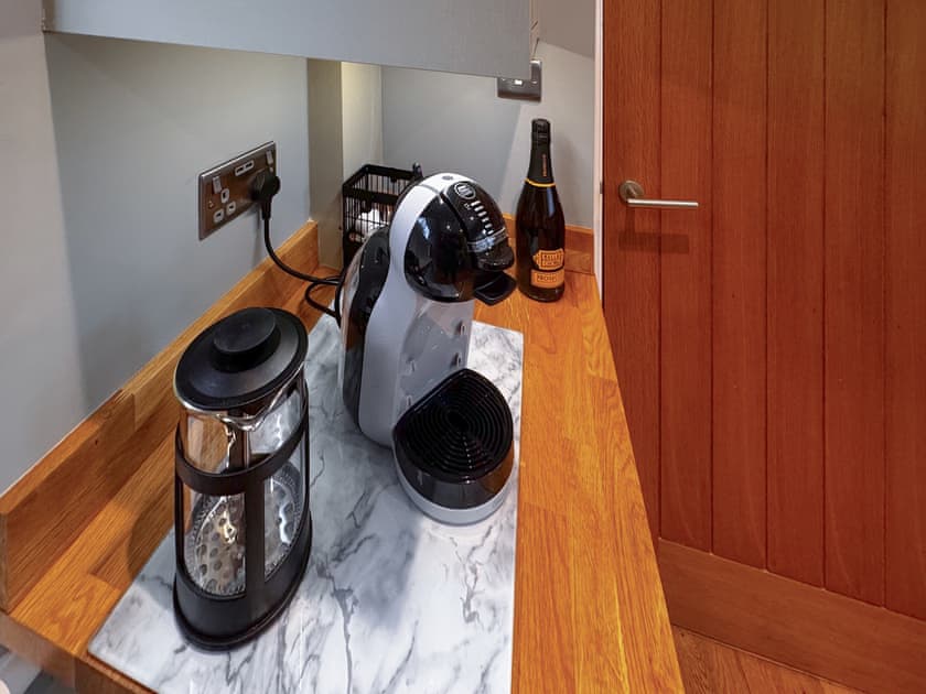 Breakfast at Ebor | coffee ready  | Ebor Cottage, York