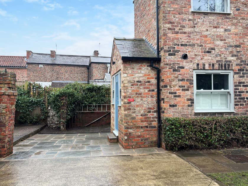 Parking space for a small ca | Ebor Cottage, York
