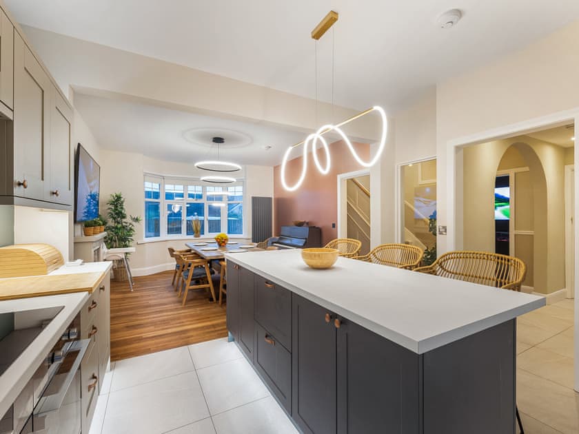 Open plan living space | Bryndedwydd, Borth Aberystwyth