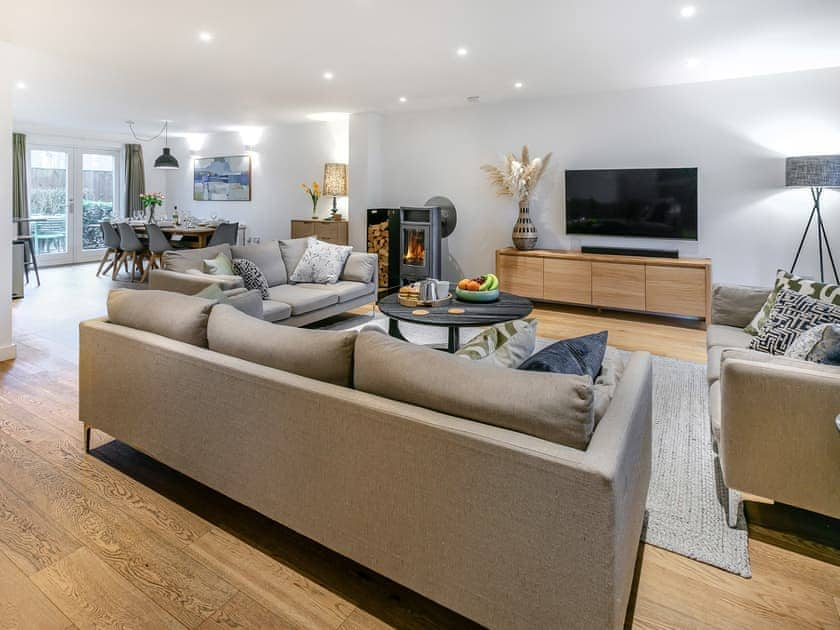 Open plan living space | Lodge 69 - St Ives Resort, Carbis Bay, near St Ives