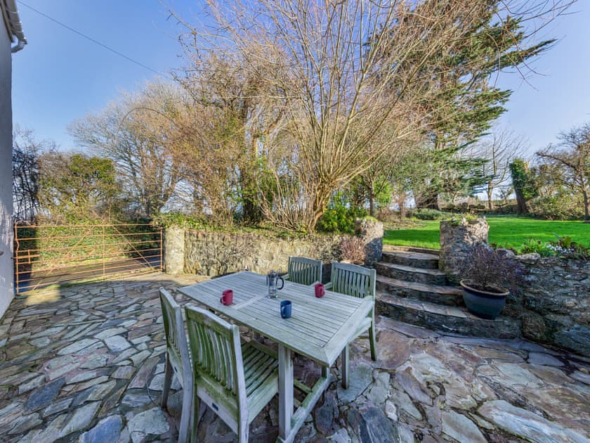 Sitting-out-area | The Farmhouse - House In The Yard, Gaerwen