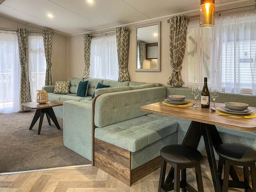 Open plan living space | The Kestrel - Riverview Country Park, Forres