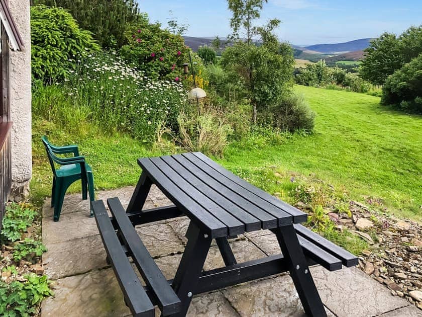 Patio | Glen View - Easter Corrie, Tomnavoulin