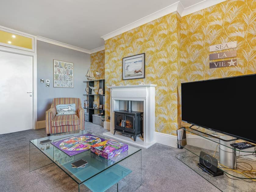 Comfortable seating within living room | Four Square, Whitby
