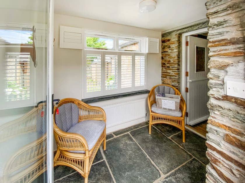 Porch Area | Stable - Treligga Farm Cottages, Treligga, near Port Isaac