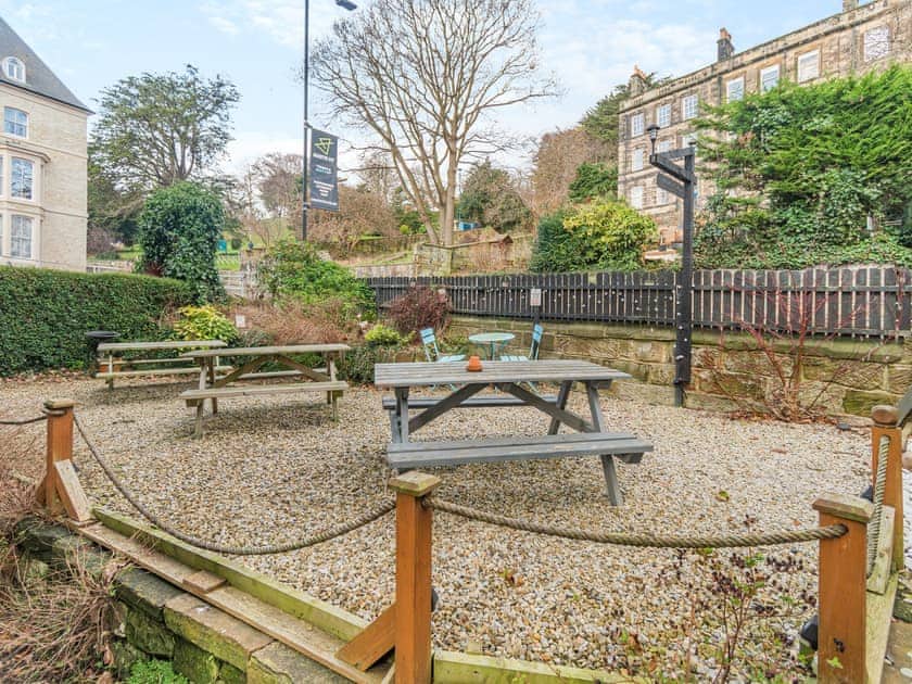 Sitting-out-area | The Hyding Hole, Whitby