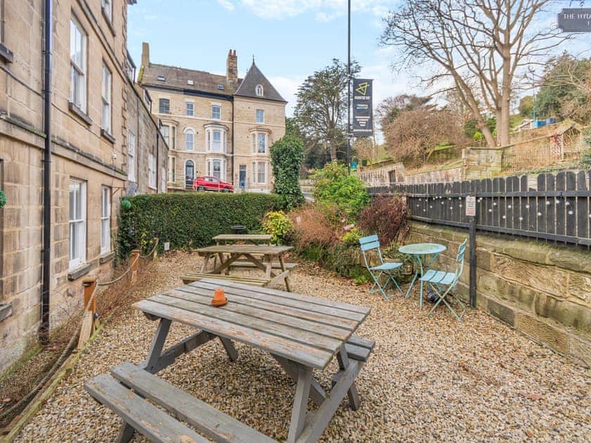 Sitting-out-area | The Hyding Hole, Whitby