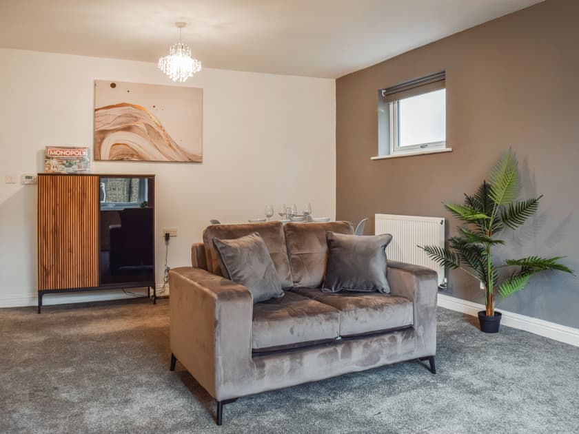Living area | Apartment 1 - The Old Clubhouse, Newsome, near Huddersfield