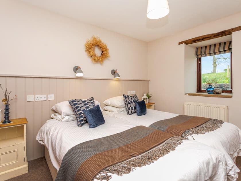 Twin bedroom | Higher Paradise, Horton-in-Craven, near Skipton