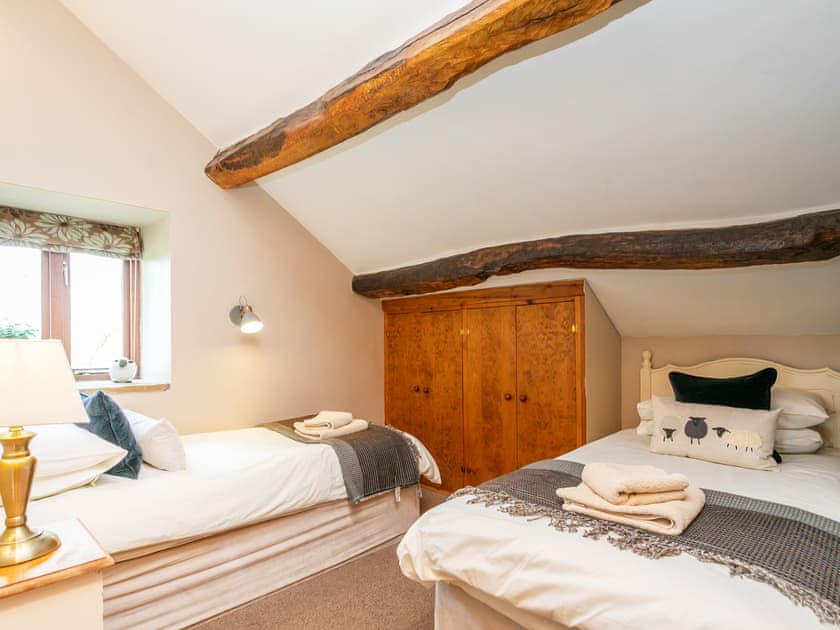 Twin bedroom | Higher Paradise, Horton-in-Craven, near Skipton