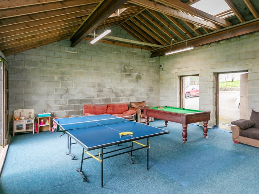 Games room | Higher Paradise, Horton-in-Craven, near Skipton