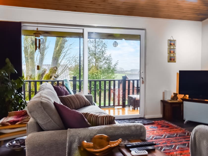 Living area | Valley View Lodge, Bideford