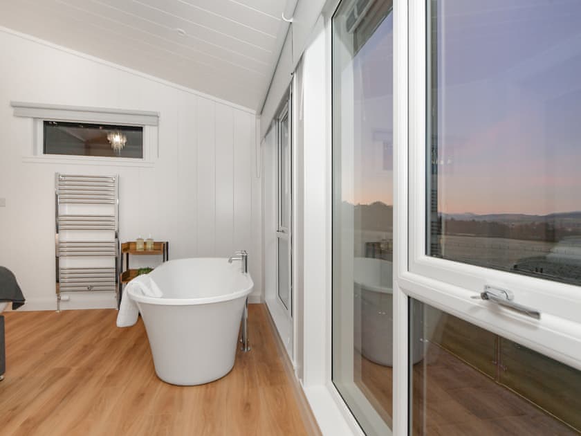 Double bedroom | Glencoe Luxury Lodge, Erskine