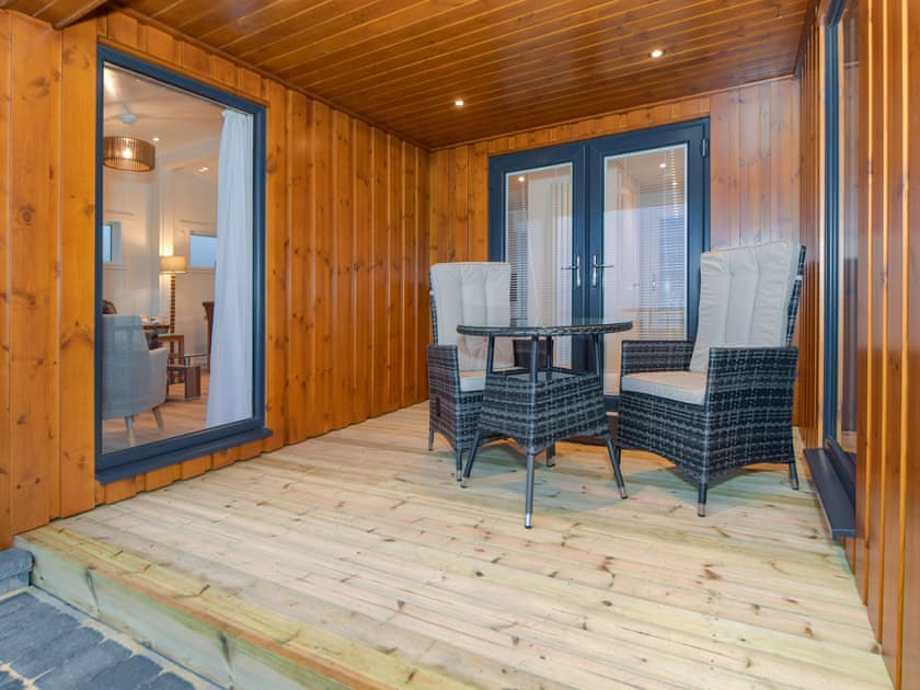 Terrace | Glencoe Luxury Lodge, Erskine