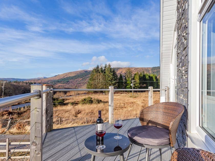 Balcony | The Annexe at Cuiltean, Fort William, Highlands