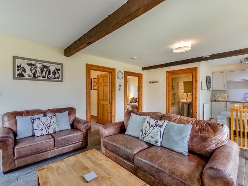 Open plan living space | Milking Parlour - Dickinson Place Holiday Cottages, Allonby