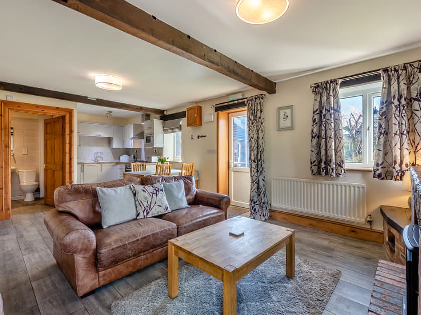Open plan living space | Milking Parlour - Dickinson Place Holiday Cottages, Allonby