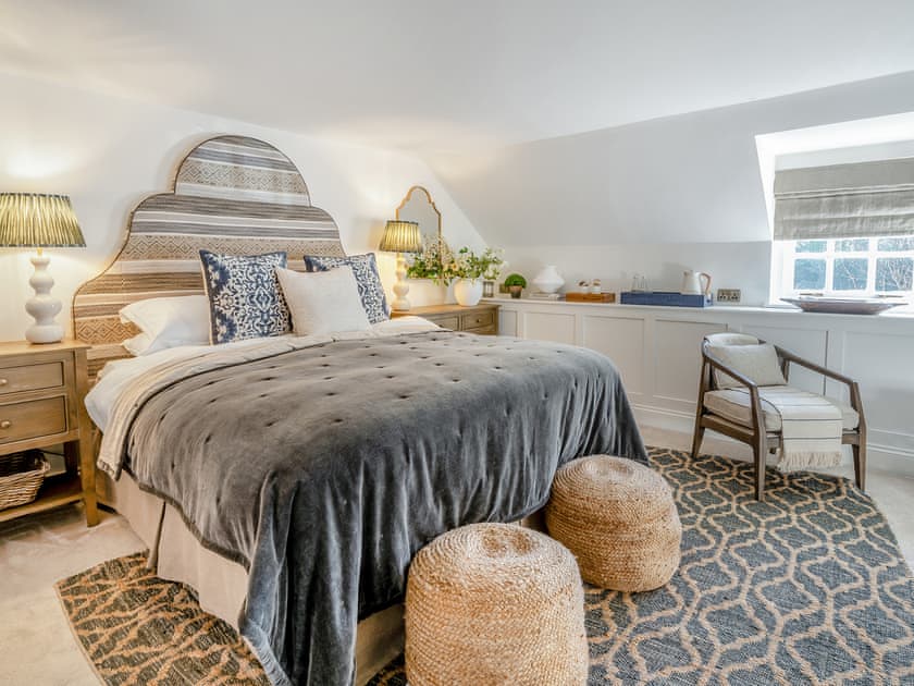 Double bedroom | The Bluebell Country Inn, Glangrwyney Crickhowell